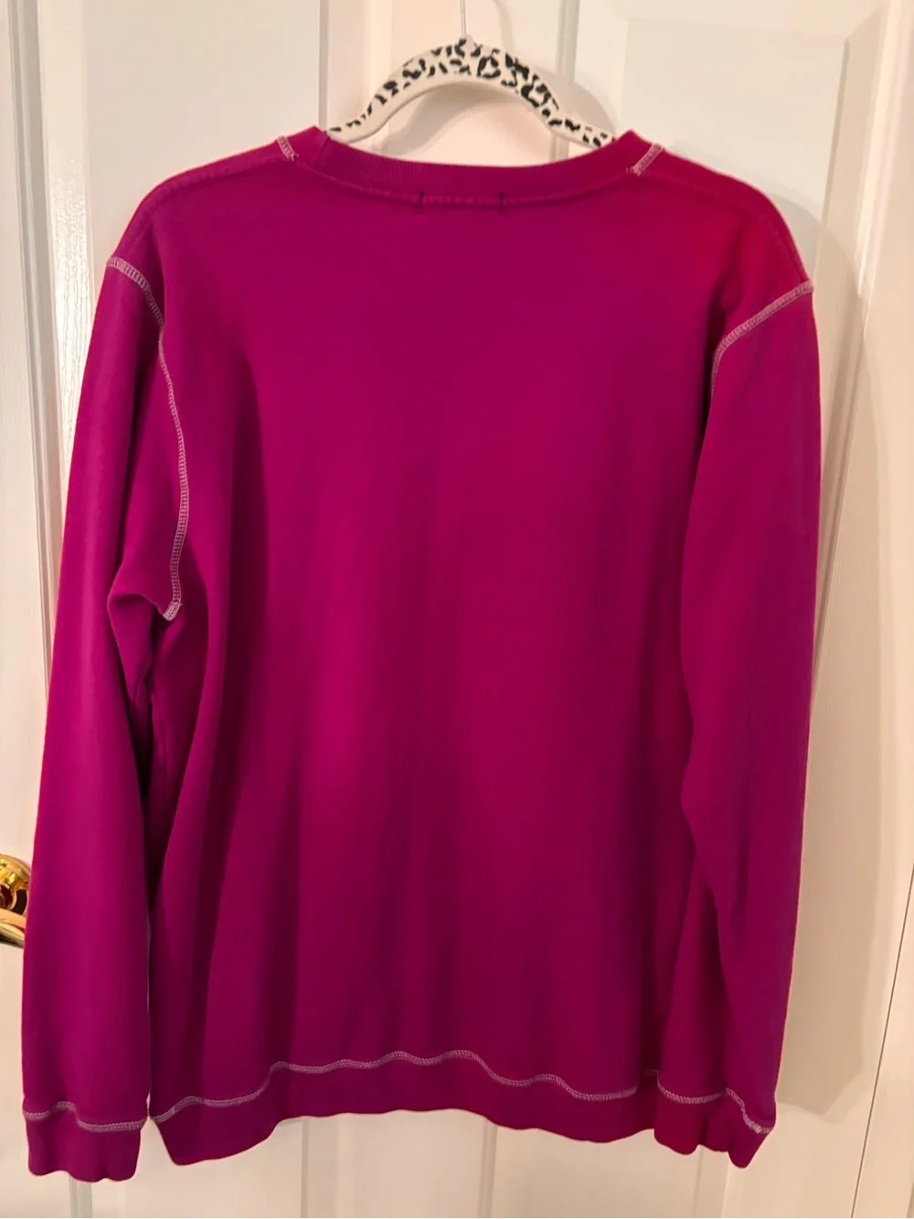 Men's Crewneck Sweatshirt in Magenta